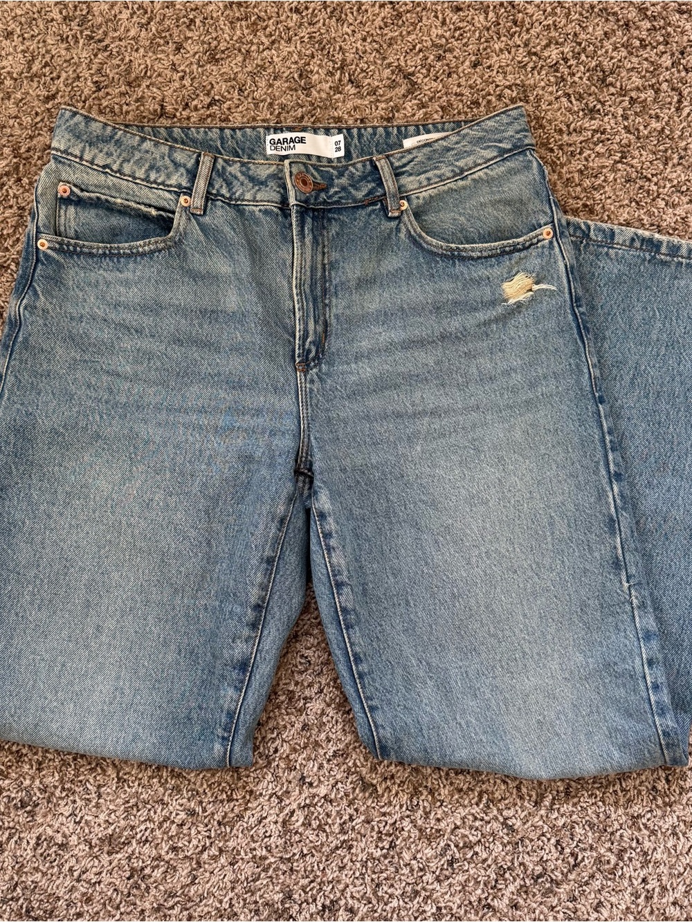 Garage Slouchy Denim Jeans
